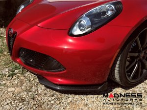 Alfa Romeo 4C Carbon Fiber Front Splitter Kit 